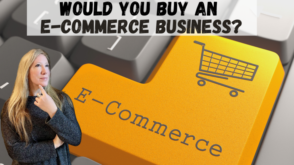 how to sell an e-commerce business